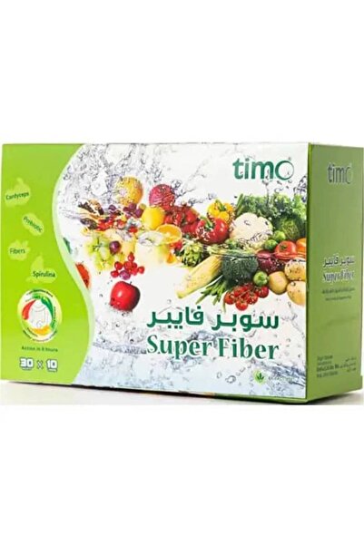 Timo مسحوق الفواكه والخضروات البريبايوتيك من سوبر فايبر - 30 كيس