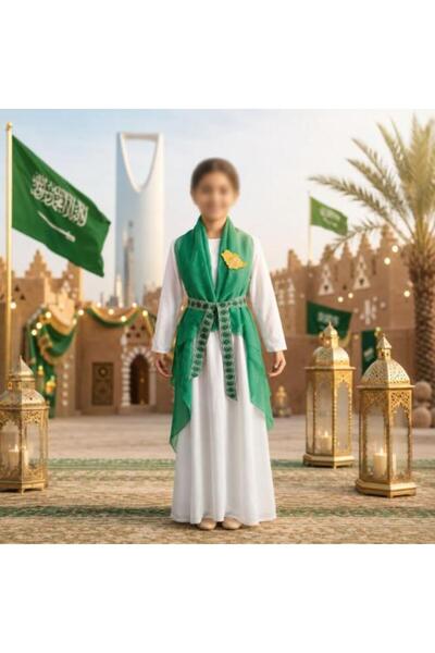 Generic National Day Robe with Brooch and Belt