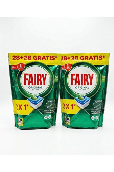 Fairy Pachet 2 x Detergent capsule mașina de spălat vase Original All in One,...