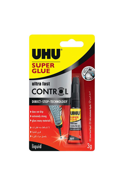 Uhu SUPER GLUE Ultra Hızlı Japon Yapıştırıcı (UHU40755)