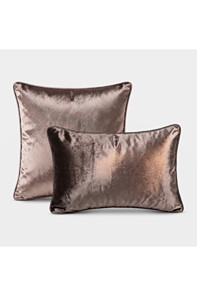 Lidoma Home "Veléa" Shiny Velvet Textured Cushion Cover Set