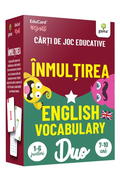 Editura Gama Multiplicare - Vocabular englezesc, -