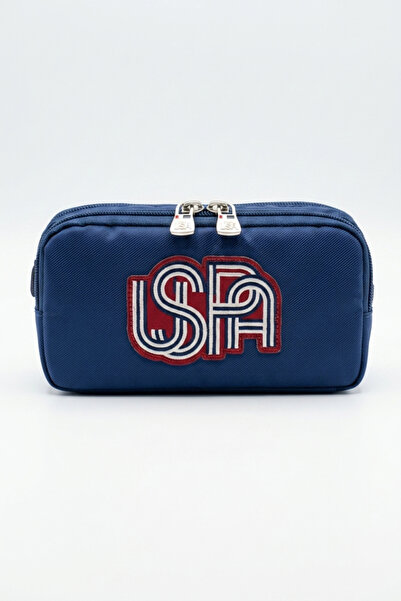 U.S. Polo Assn. Children's Pencil Holder Pencil Case Zippered School Statione...