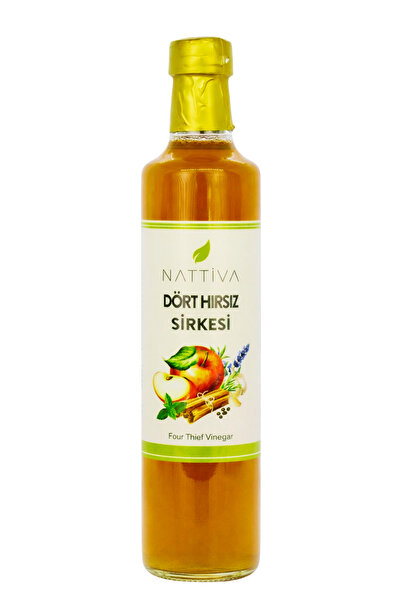 Nattiva Dört Hırsız Sirkesi 500ml