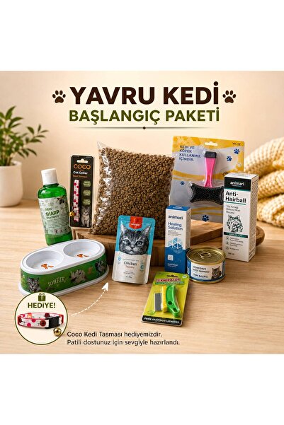 Genel Markalar Yavru Kedi Başlangıç Paketi | Proscience 1 KG Kuzulu Yavru Ked...