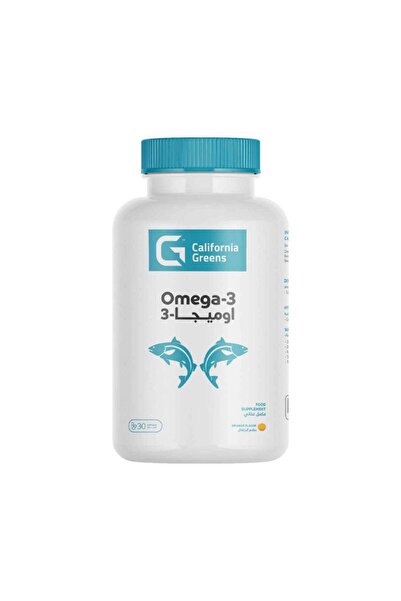 California Greens Omega 3 With Orange flavor - 30 Capsules