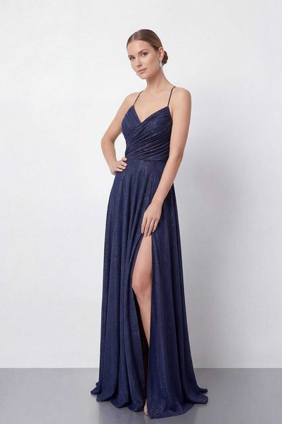 Dans Rochie ocazie bleumarin