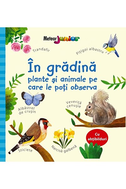 Meteor Press In gradina. Plante si animale pe care le poti observa - Kate Nolan