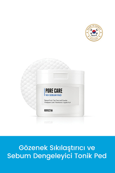 Rovectin Gözenek Sıkılaştırıcı ve Sebum Dengeleyici Tonik Ped