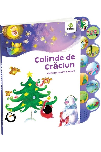 Gama Colinde de Craciun. Carte cu sunete