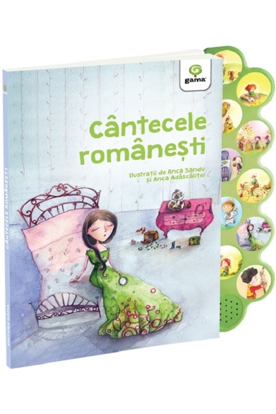 Gama Cantecele romanesti. Carte cu sunete