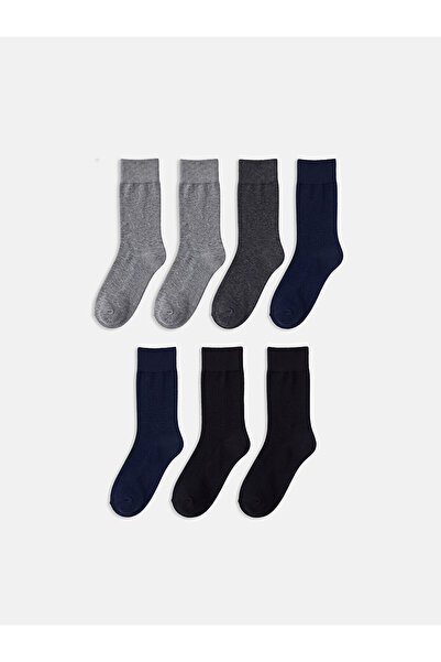 LC Waikiki Lcw Accessories Anthracite Men's Socks 7 Pack