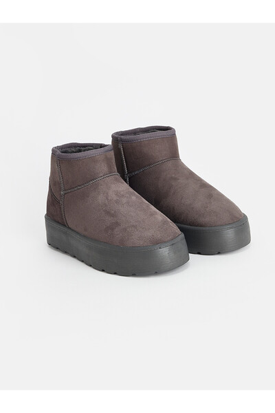 LC Waikiki Alita City Lcw Steps Anthracite Women's Boots with a Difference