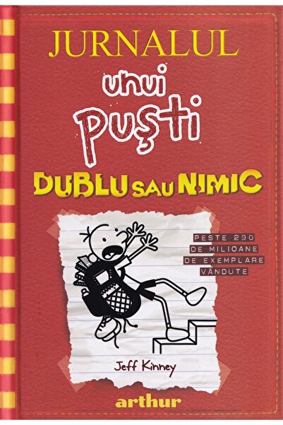 Grupul Editorial Art Jurnalul unui pusti Vol.11: Dublu sau nimic - Jeff Kinney