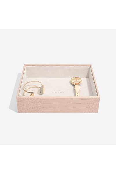 STACKERS Cutie de bijuterii Croc (roz) Clasic