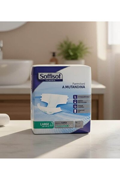 Soffisof Medical diapers for seniors size - L
