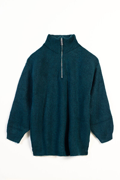 Nisan Zippered knitwear sweater