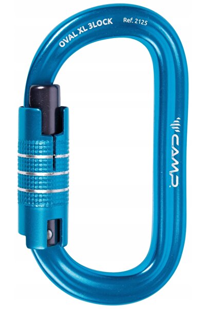 CAMPINO CAMP carabinieră de alpinism Oval XL 3Lock albastru