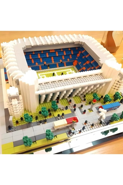 bedee Set de blocuri de construcție Stadionul de fotbal Real Madrid, 3500 de ...