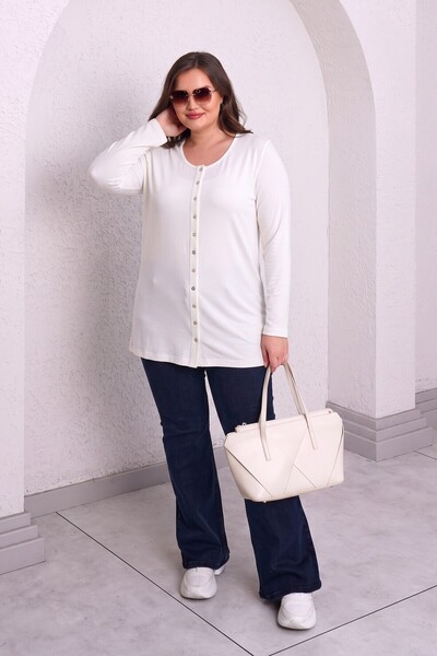 Büyük Moda Basic Thin Knitted Cardigan