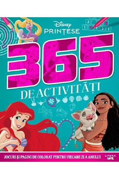 Litera Disney printese. 365 de activitati