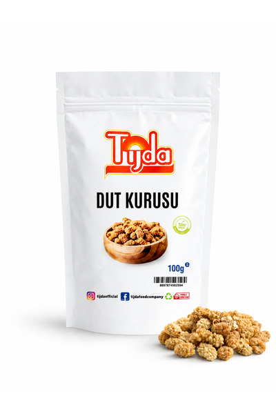 Tijda Organic Dut Kurusu Doğal 100 gr (bingöl/sivan Yöresi/organik,köy Ürünü)
