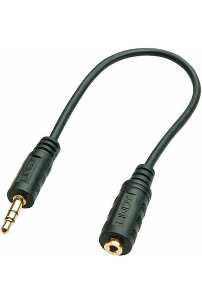 LİNDY Μετατροπέας 3.5mm αρσενικό σε 2.5mm θηλυκό 1 τεμάχιο 35699