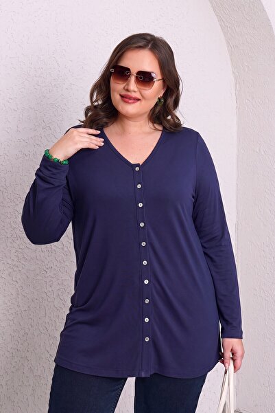 Büyük Moda Basic Thin Knitted Cardigan