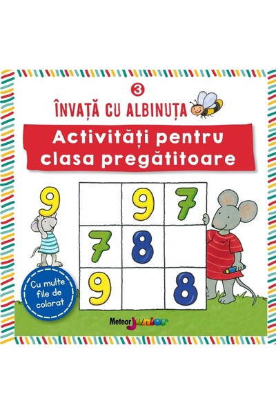 Meteor Press Invata cu albinuta Vol:3. Activitati pentru clasa pregatitoare -...