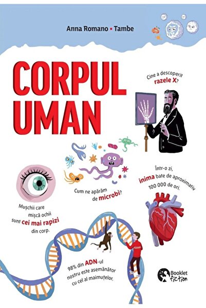 Booklet Corpul uman - Anna Romano