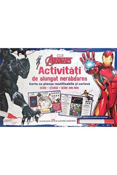 Litera Activitati de alungat nerabdarea. Carte cu planse reutilizabile si car...
