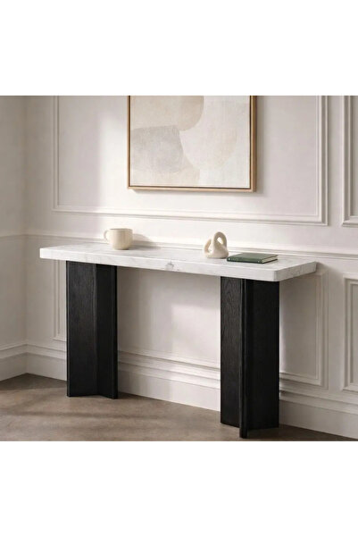 Baytonia Ravel Collection Console - White and Black