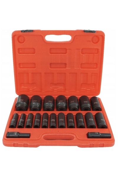 VERKE BLOWN NUTS Set de chei tubulare lungi 1/2 " BLOWN NUTS Chei tubulare 10-38