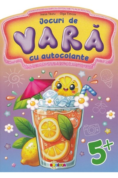 Dorinta Jocuri de vara cu autocolante 5 ani+