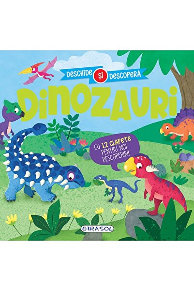GIRASOL Dinozauri. Deschide si descopera