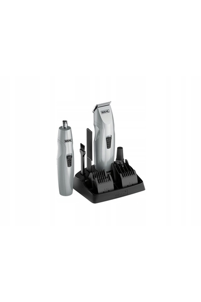 Wahl Trimmer pentru barbă și mustață + Trimmer pentru nas și urechi 5606-308 ...