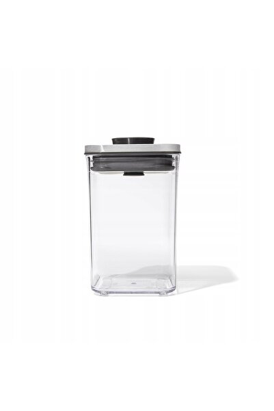 Oxo Recipient de bucătărie pătrat (1 l) Steel Pop