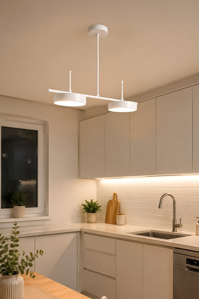 Turanconcept Çello Led Modern Tasarım 3 Renk Işık Seçenekli Enerji Tasarruflu...