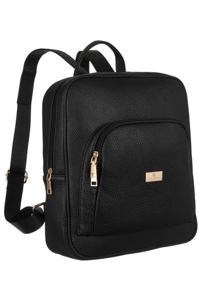Peterson Rucsac de damă, capacitate mare, urban, cu buzunare, din piele ecolo...