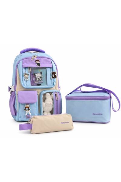 Generic Brand Relaxion Elementary School Backpack Set