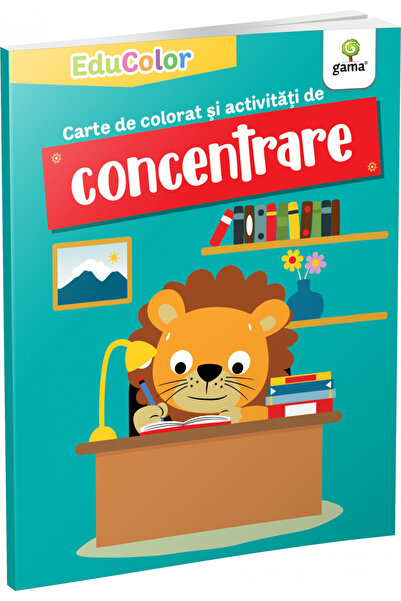 Editura Gama Carte de colorat și activități de concentrare, - Editura Gama