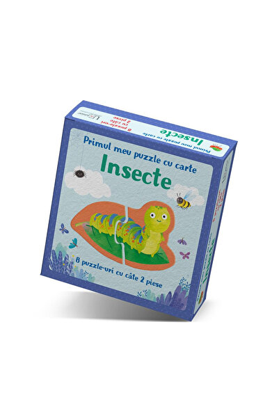 Editura Univers Enciclopedic Prima mea carte de puzzle-uri. Insecte, Cărți Us...