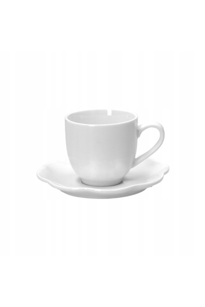 La Porcellana Bianca Cești de espresso din porțelan alb Villadeifiori