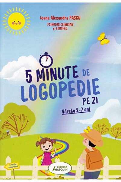 Arlequin 5 minute de logopedie pe zi - Ioana Alexandra Pascu