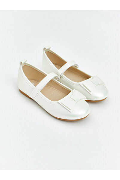 LC Waikiki Alita City Lcw Steps Beige Girls' Ballet Flats with a Difference