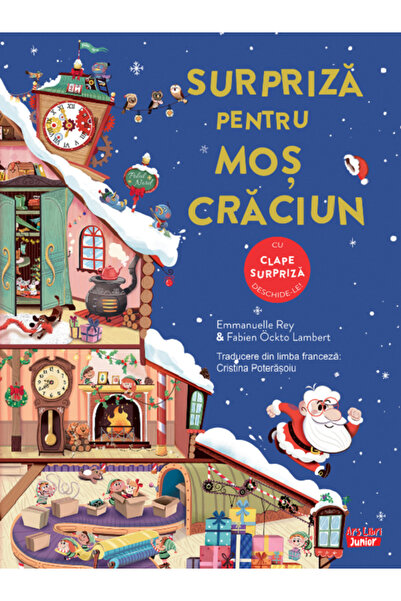 ARS LIBRI Surpriza pentru Mos Craciun. Carte cu clape surpriza - Emmanuelle Rey