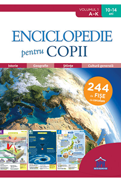 Editura DPH Enciclopedie pentru copii - De la A la K - Volumul 1, Editura DPH