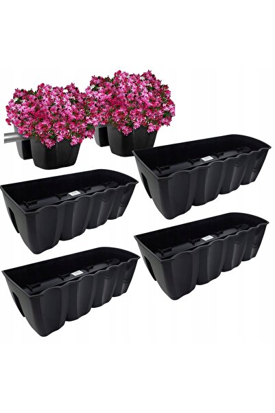 Prosperplast Jardinieră tip cutie pentru balcon, ghiveci de flori pentru balu...