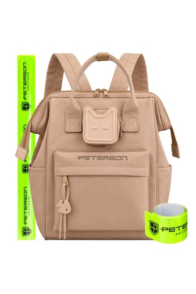 Peterson Rucsac de oraș de damă pentru bagaj de cabină și laptop