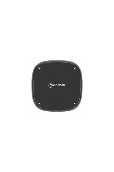 MANHATTAN Ασύρματος Φορτιστής (Qi Pad) 10W Μαύροι (102346)